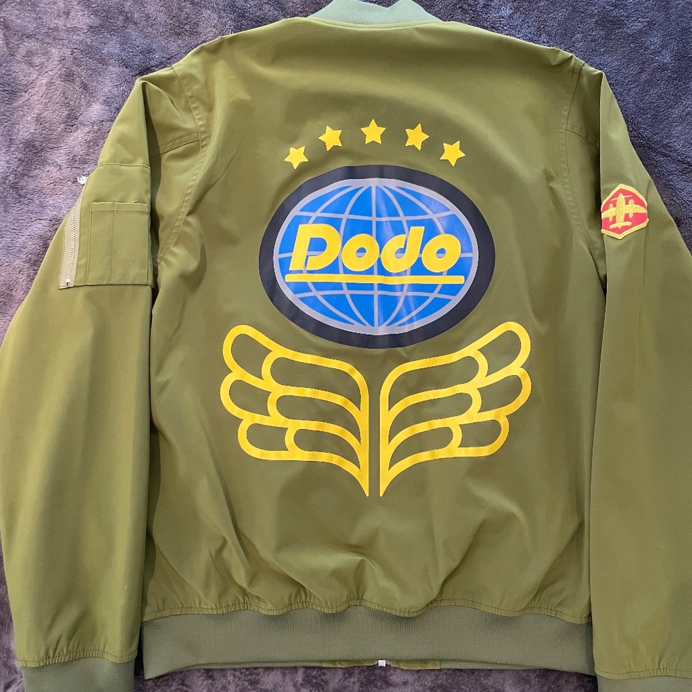 Animal Crossing Dodo Bomber Jacket